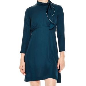 Sandro Mock Neck mini dress (size 38)